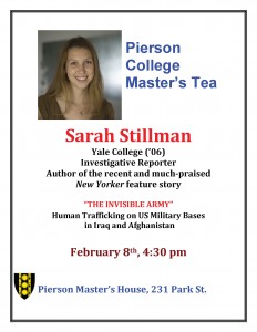 12.2.8 - Pierson Master's Tea, Sarah Stillman ad