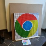 Google Chrome Logo mosaic