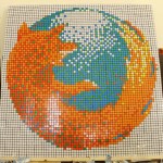 Mozilla Firefox Logo mosaic