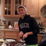 Jeffrey prepares some lamb chops (December 2013)