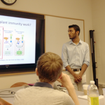 Saad Syed presents his summer research (July 2014)