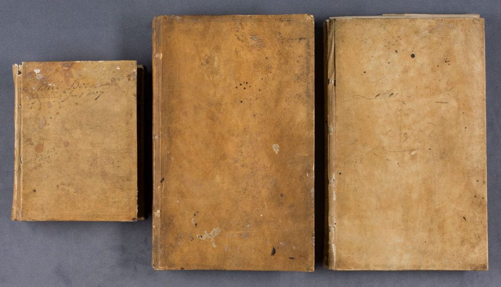 3 manuscript volumes
