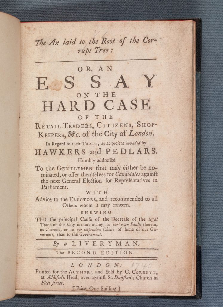 printed text title page