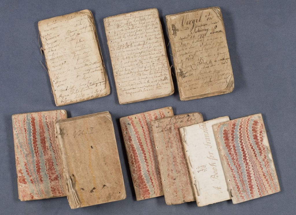 collection of manuscript notebooks