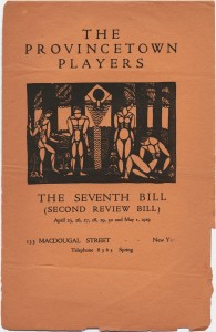 Provincetown Players playbill