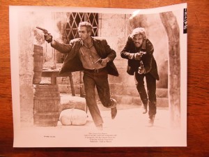 Paul Newman as Butch Cassidy and Robert Redford as the Sundance Kid photograph