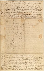Letter from Henry Obookiah, sent from Cornwall, Connecticut, to Samuel Wells, Jr. of Greenfield, Massachusetts, dated 16 June 1817, page 4. Gustave R. Sattig Collection (MS 1429), Box 1, folder 17. Manuscripts and Archives, Yale University Library.