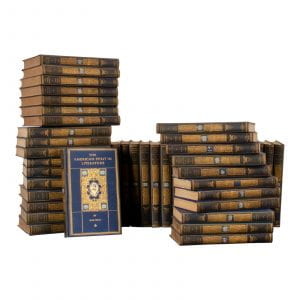 Image of volumes of the Chronicles of America volumes