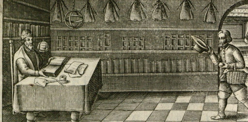 Image of mid-17th-century Dutchlaw office