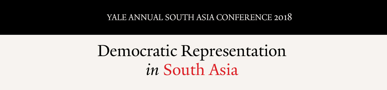 Yale Annual South Asia Conference - Democratic Representation in South Asia logo