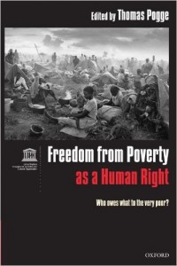 Book Cover of "Freedom From Poverty as a Human Right"