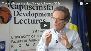 Thomas Pogge interview: 3 ways to improve SDGs