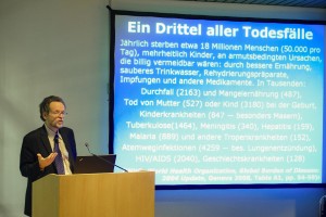Prof. Pogges Vortrag an der Hauptstadtkongress Medizin und Gesundheit, Berlin, 7. Mai 2010