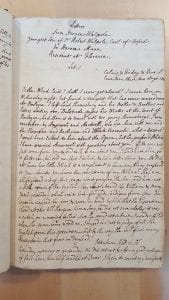 first letter from HW to Mann in first volume
